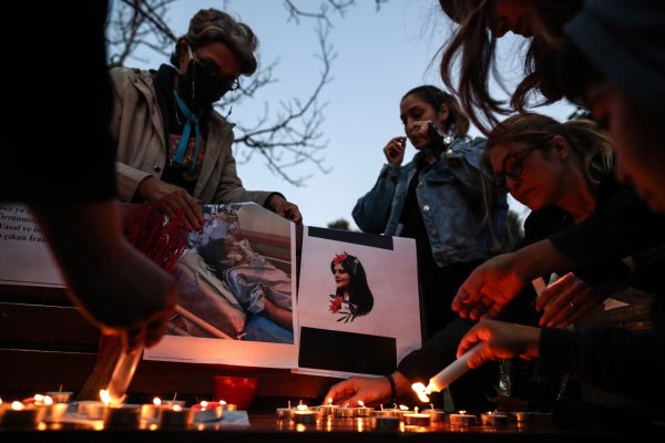 Протест в Истанбул. Снимка: EРA