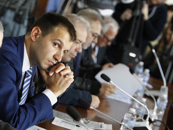 
	Изпълнителният директор на &quot;Булгаргаз&quot; Стоян Янчев. Снимка: Олег Попов, Investor Media Group
