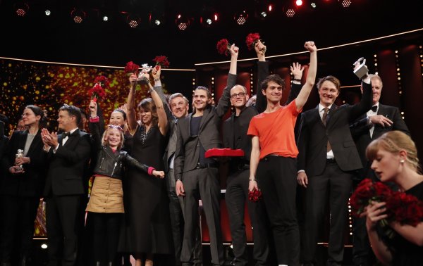 
	Победителите на церемонията по раздаването на наградите на Берлинале.&nbsp;Снимка: Ройтерс
