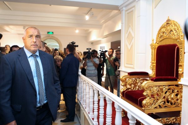 
	Министър-председателят Бойко Борисов и кметът на София Йорданка Фандъкова посетиха Музея за история на София ден преди откриването на постоянната експозиция. Снимка: БТА

