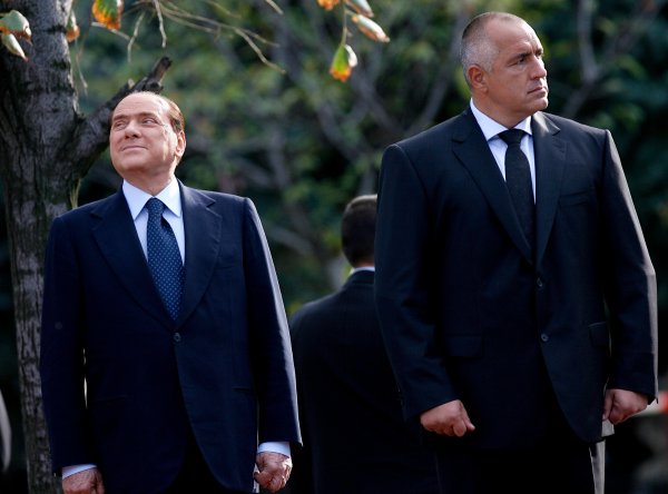 
	Бившият вече премиер на Италия Силвио Берлускони и Бойко Борисов имаха няколко съвместни срещи по време на управлението на ГЕРБ. Първата от тях бе на 15 октомври 2009 г, няколко месеца след стъпването на партията на власт.
