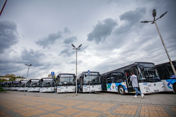 
	В София вече се движат 22 нови автобуса Yutong на природен газ.&nbsp;Снимка: Димитър Кьосемарлиев, Investor Media Group
