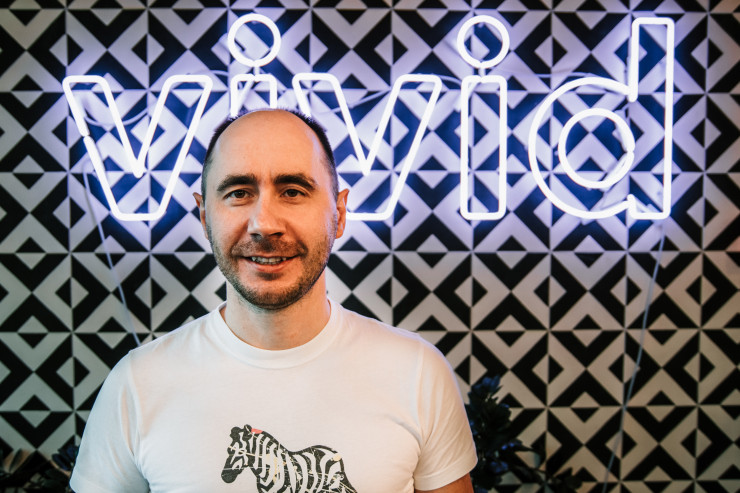 Съоснователят на Vivid Александър Емешев. Снимка: Vivid Money