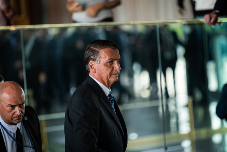 Действащият президент на Бразилия Жаир Болсонаро. Снимка: Bloomberg L.P.