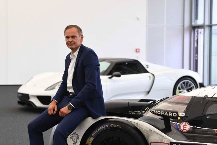 Новият главен изпълнителен директор на Volkswagen Group и ръководител на Porsche AG Оливер Блуме. Снимка: Andreas Gebert/Bloomberg