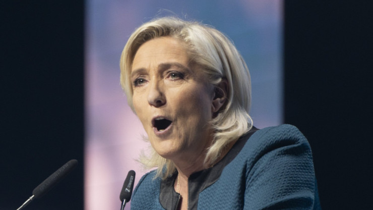 Марин льо Пен. Снимка: Bloomberg