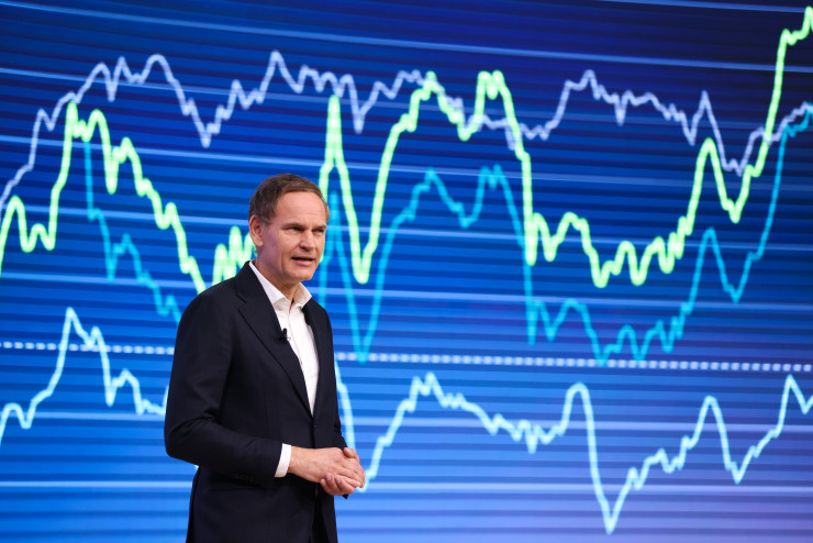 Главният изпълнителен директор на Volkswagen Оливер Блуме. Снимка: Bloomberg LP