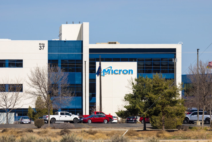 Централата на Micron в Айдахо. Снимка: Jeremy Erickson/Bloomberg