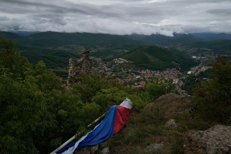 Напрежението между сърби и косовари продължава. Снимка: Bloomberg
