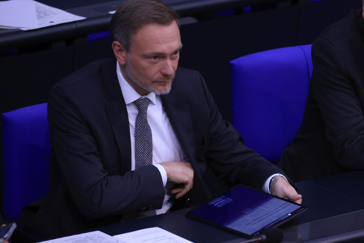 Германският финансов министър Кристиан Линднер. Източник: Bloomberg L.P.