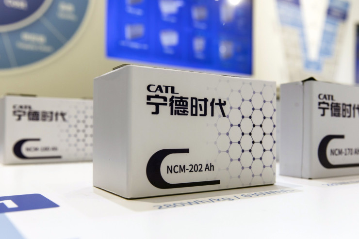 Батерии на CATL. Снимка: Bloomberg L.P.