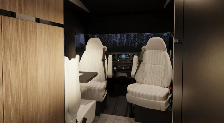 Интериор на кемпера HIP 4Family. Снимка: HIP Campers