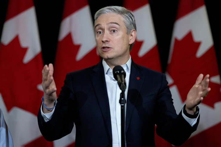 Канадският министър на индустрията Франсоа-Филип Шампан. Снимка: Bloomberg L.P.