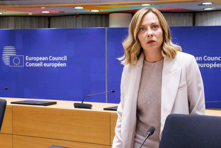 Премиерът на Италия Джорджа Мелони. Снимка: Bloomberg L.P.