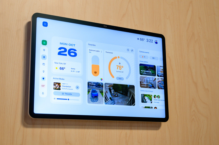 Новият таблет Echo Show 16. Снимка: Bloomberg