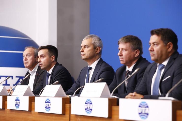 Пресконференция на "Възраждане". Снимка: "Възраждане"