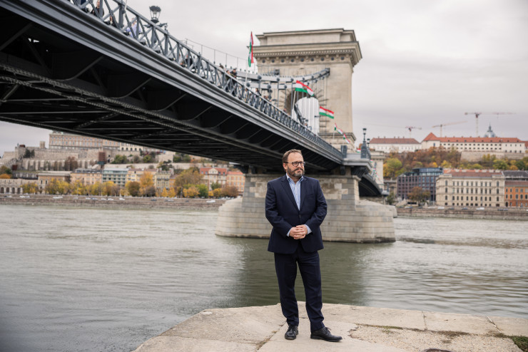 Андраш Карман, който беше номиниран за финансов министър. Снимка: Akos Stiller/Bloomberg