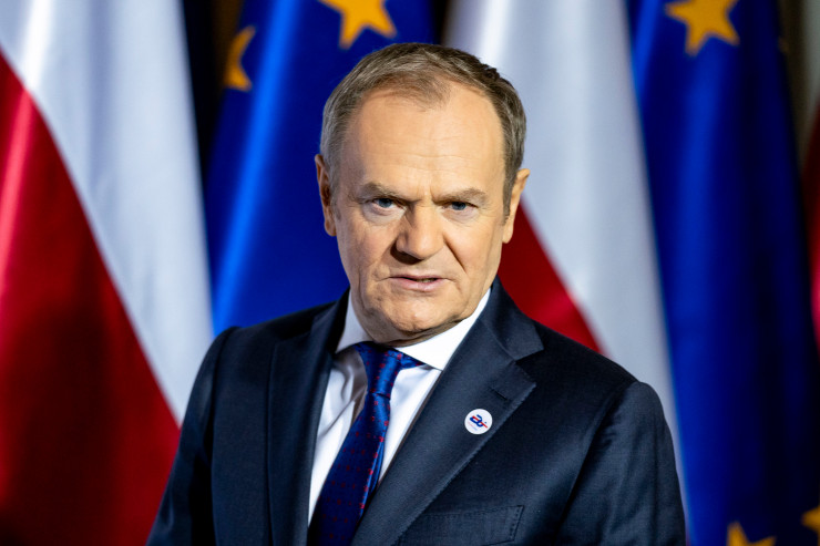 Завръщането на Доналд Туск като премиер през 2023 г. засили очакванията, че Полша отново е твърдо в традиционния лагер на ЕС. Снимка: Damian Lemanski/Bloomberg