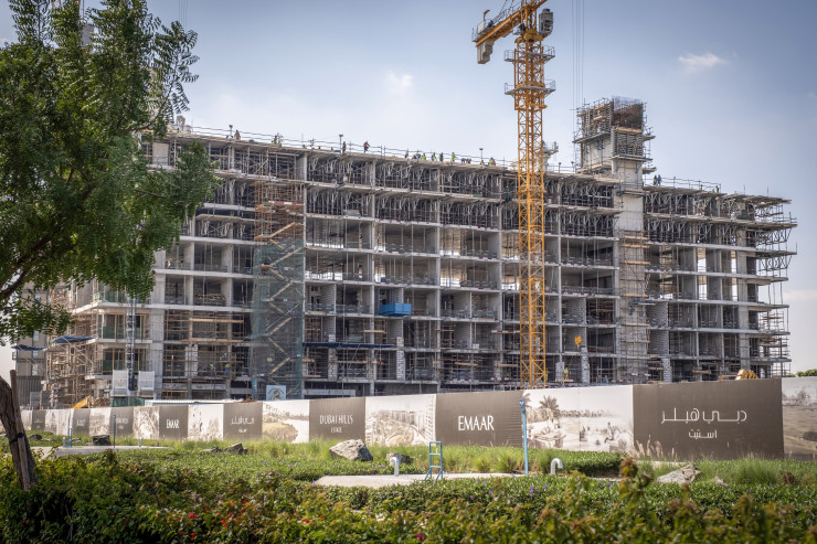 Жилищен обект на Emaar Properties в Дубай. Photographer: Natalie Naccache/Bloomberg