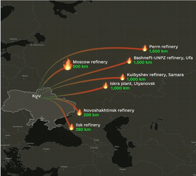 Графика: Министерство на отбраната на Украйна