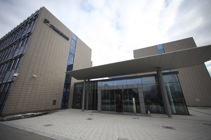 Централата на Fresenius в Бад Хомбург. Тази пролет здравната група повиши дивидента си за 29-ти пореден път. Снимка: Bloomberg