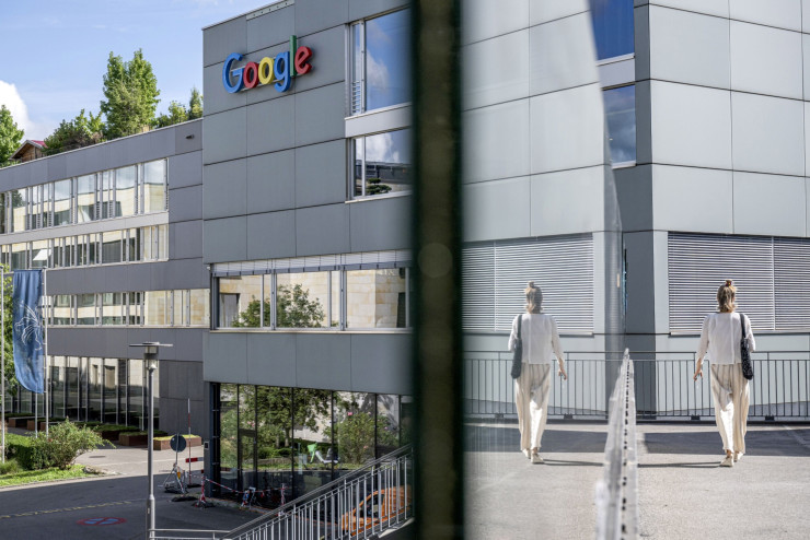 В момента над 5000 души от 85 страни работят за Google в Цюрих. Снимка: Паскал Мора/Bloomberg