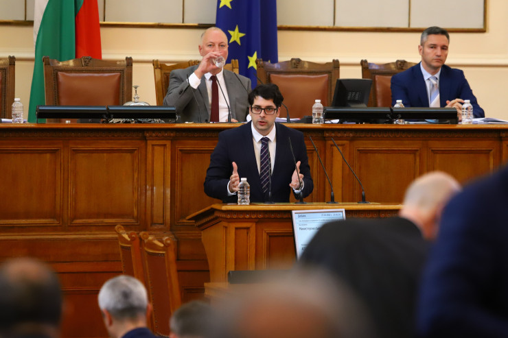 Вицепремиерът Атанас Пеканов. БГНЕС/НАДЕЖДА ПЕЕВА