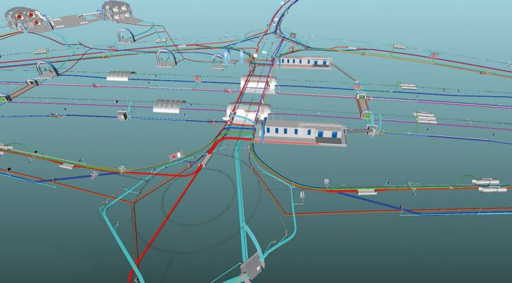 Схема на кръгово кръстовище от проекта. Източник: Норвежка администрация за обществени пътища