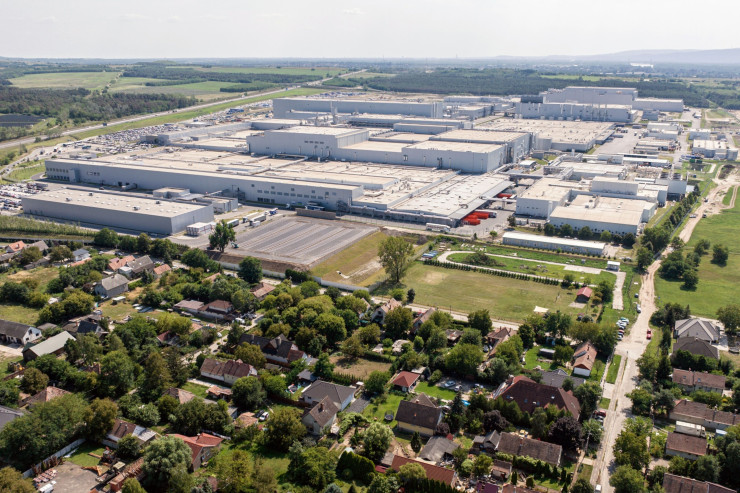 Заводът на Samsung SDI в Гьод. Снимка: Bloomberg L.P.