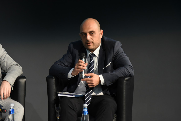 Деканът на Стопанския факултет към Софийски университет "Св. Климент Охридски" доц. д-р Атанас Георгиев. Снимка: Investor.bg