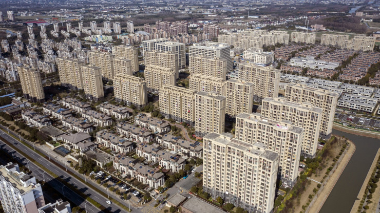 Жилищен комплекс в Шанхай. Снимка: Qilai Shen/Bloomberg