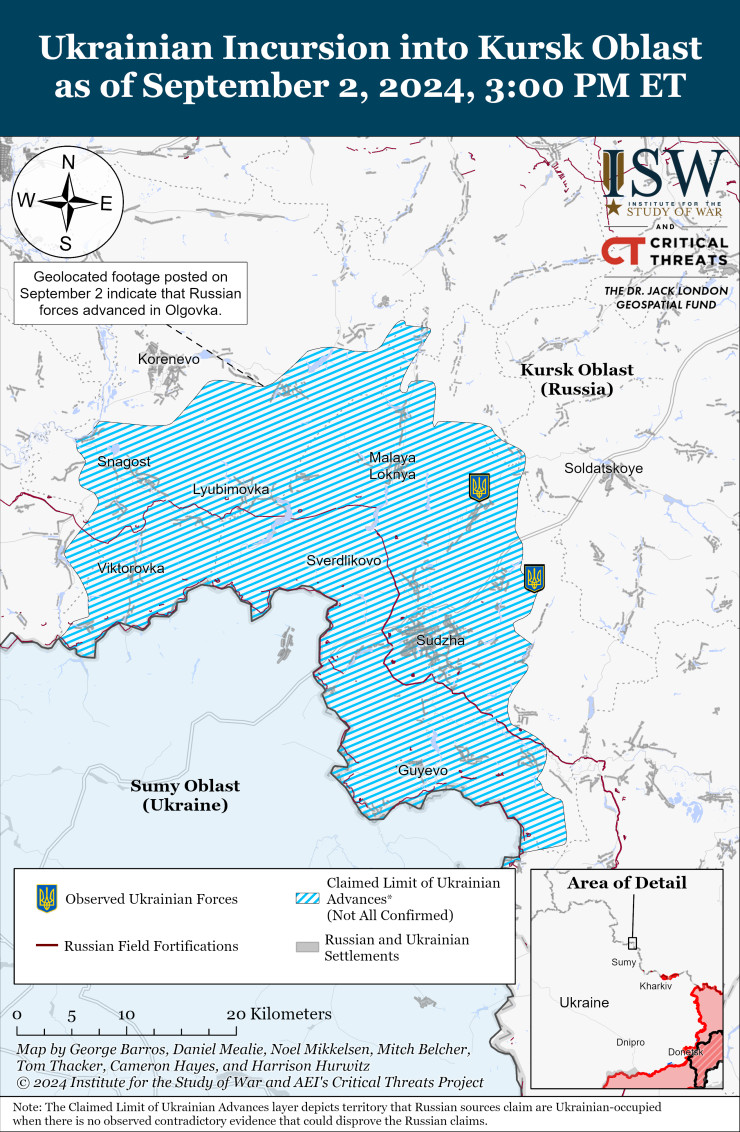 Източник: Институт за изучаване на войната (ISW)