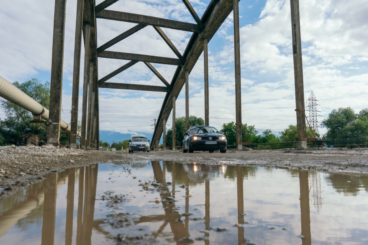 Основният мост в Чинку се нуждае от ремонт. Снимка: Bloomberg LP