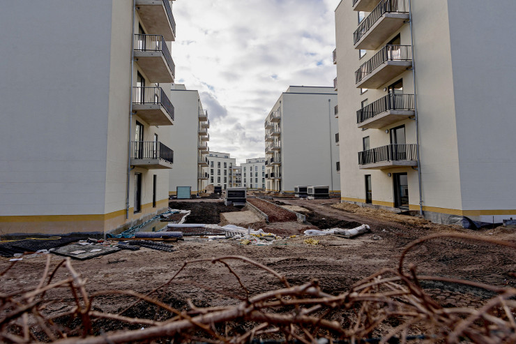 Проектът Halske Sonnengärten в Берлин. Снимка:  Krisztian Bocsi/Bloomberg