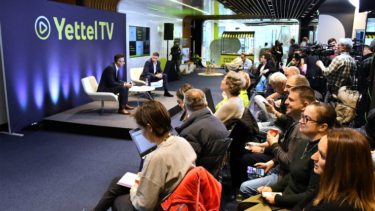 Събитието за представянето на Yettel TV. Снимка: Yettel 