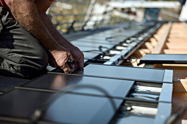 През последните месеци в Германия продажбите на фотоволтаични системи нараснаха значително. Снимка: Meyer Burger 
