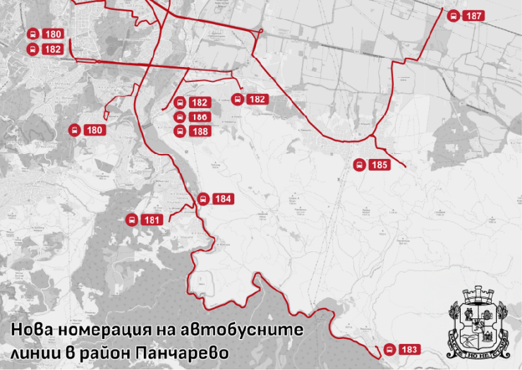Карта: Столична община