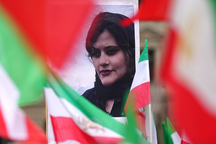 Протести срещу режима в Иран има и зад ирански граници. Снимка: ЕРА