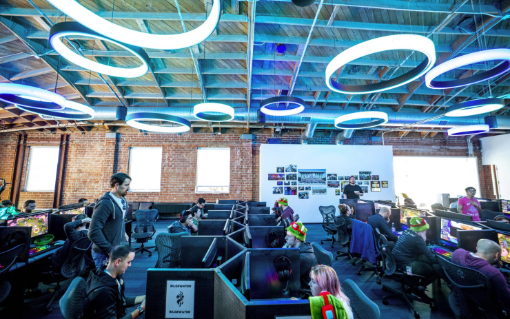 Офис на американска технологична компания. Снимка: Bloomberg