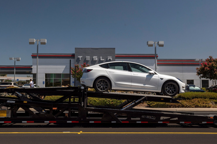 Tesla ще трябва да актуализира софтуера на 362 000 автомобила. Снимка: Bloomberg LP