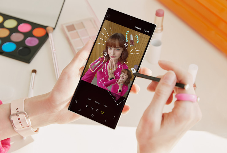 Galaxy S23 Ultra. Снимка: Samsung Electronics