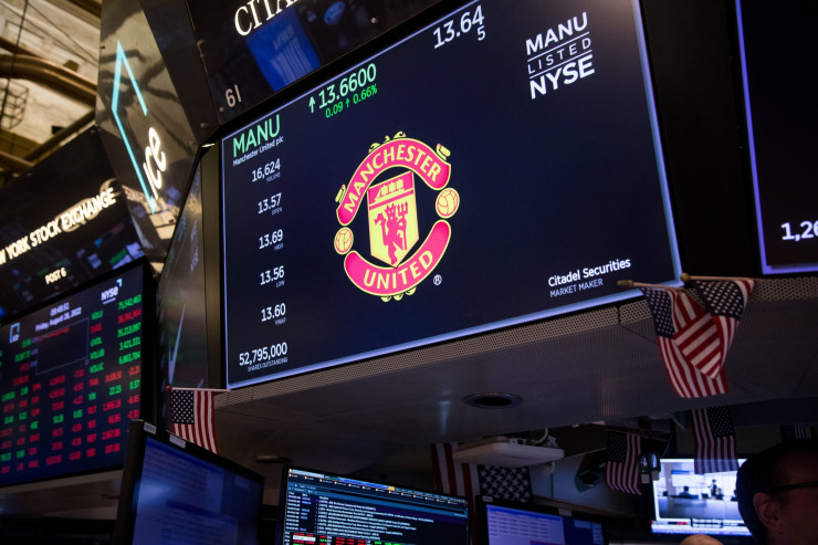 Акциите на „Манчестър Юнайтед“, листвани в САЩ, се изстреляха силно нагоре след поредните слухове за продажба. Снимка: Bloomberg