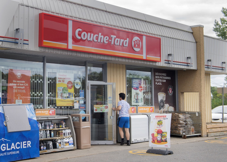 Обект на Couche-Tard в Канада. Снимка: Graham Hughes/Bloomberg