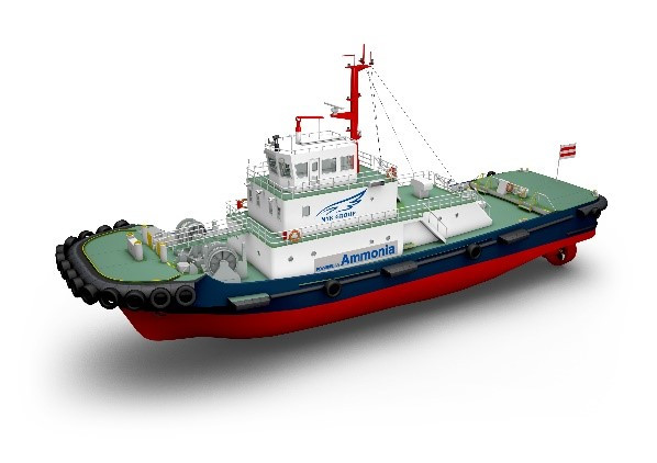 NYK Line и IHI Power Systems имат съвместен проект за разработването на първия задвижван с амоняк влекач в света. Снимка: NYK Line 