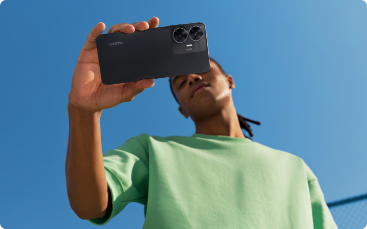 realme C55. Снимка: realme