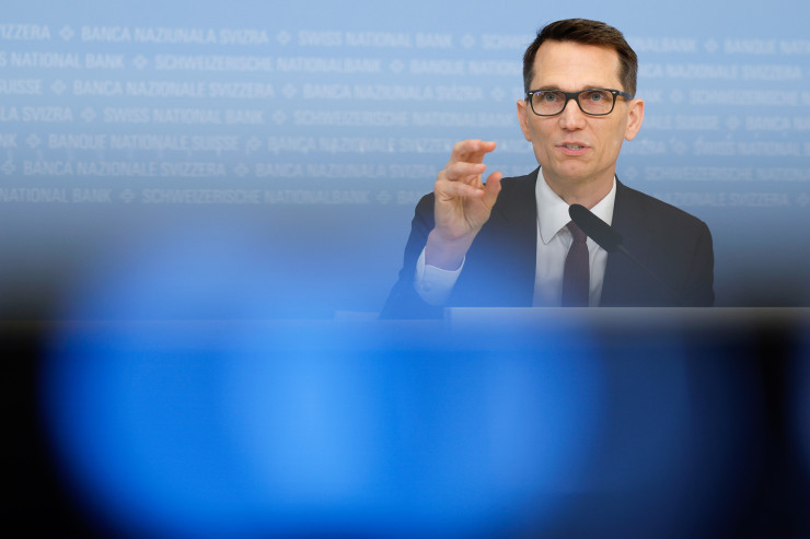 Председателят на Швейцарската централна банка Мартин Шлегел. Снимка: Bloomberg LP