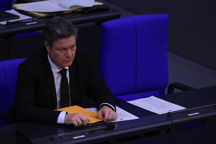 Германският икономически министър Роберт Хабек. Снимка: Bloomberg L.P.