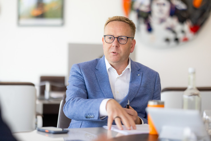 Главният изпълнителен директор на McLaren Ник Колинс. Снимка: Bloomberg