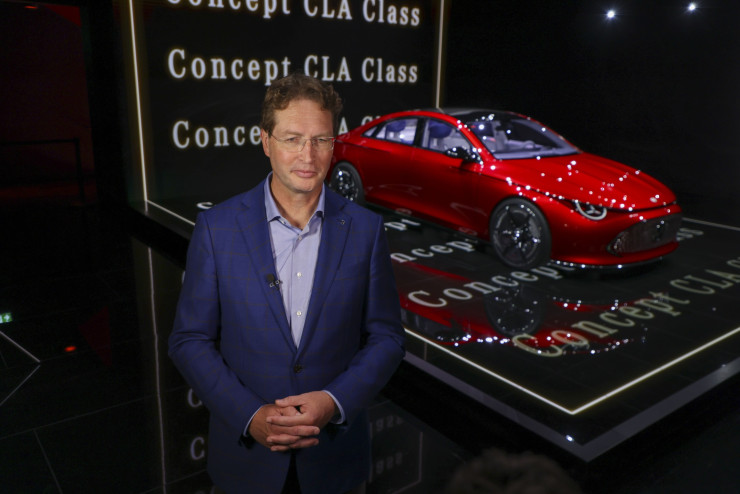 Главният изпълнителен директор на Mercedes-Benz Group AG Ола Калениус. Снимка: Bloomberg L.P.
