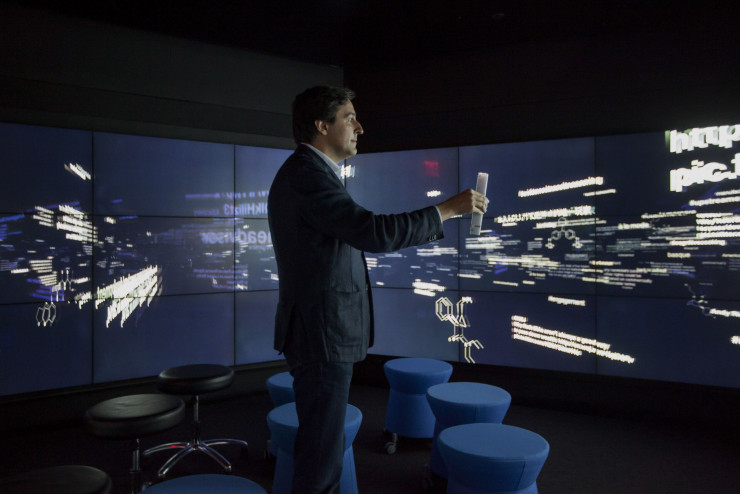 Една от визиите на IBM за Watson. Снимка: Michael Nagle/Bloomberg